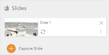 Bereich "Folien" mit der ersten Folie Bereich "Folien" mit der ersten Folie