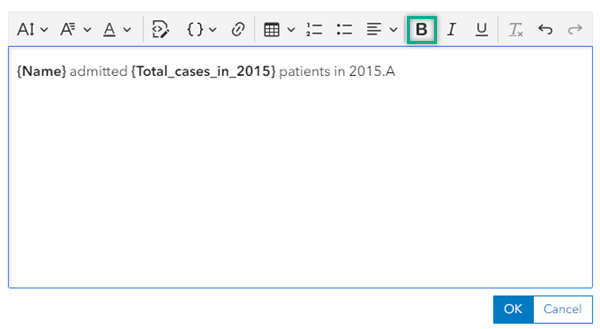 Schaltfläche "Fett" Schaltfläche "Fett"