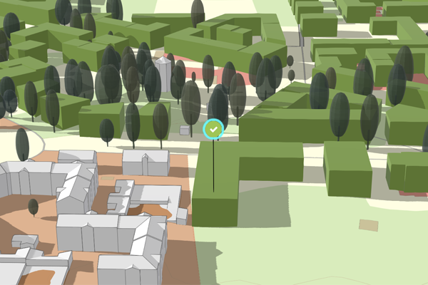 Symbole zur Darstellung des Projektstatus in der Kartenansicht Symbole zur Darstellung des Projektstatus in der Kartenansicht